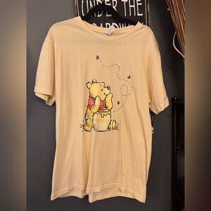 Winnie the Pooh Yellow Large T-Shirt